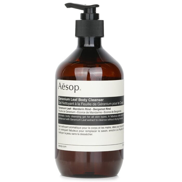 Aesop Nettoyant Corps Feuille de Géranium 500ml/17.99oz