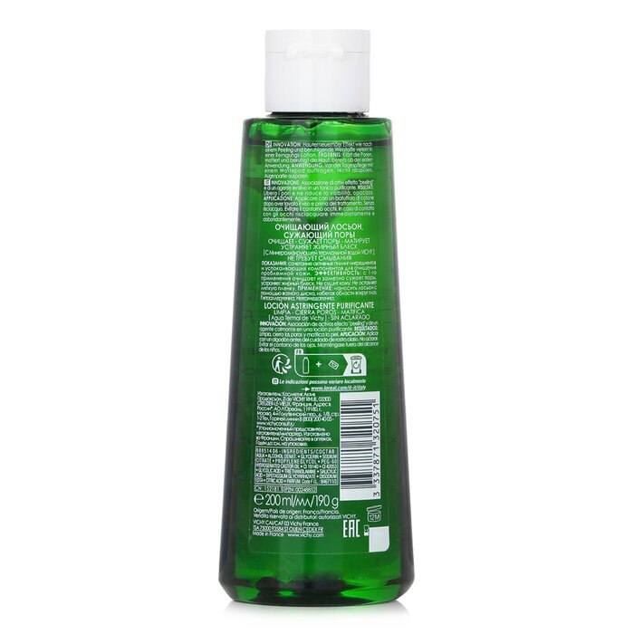 Vichy Normaderm Purifying Pore-Tightening Toner (For Acne Prone Skin) 200ml
