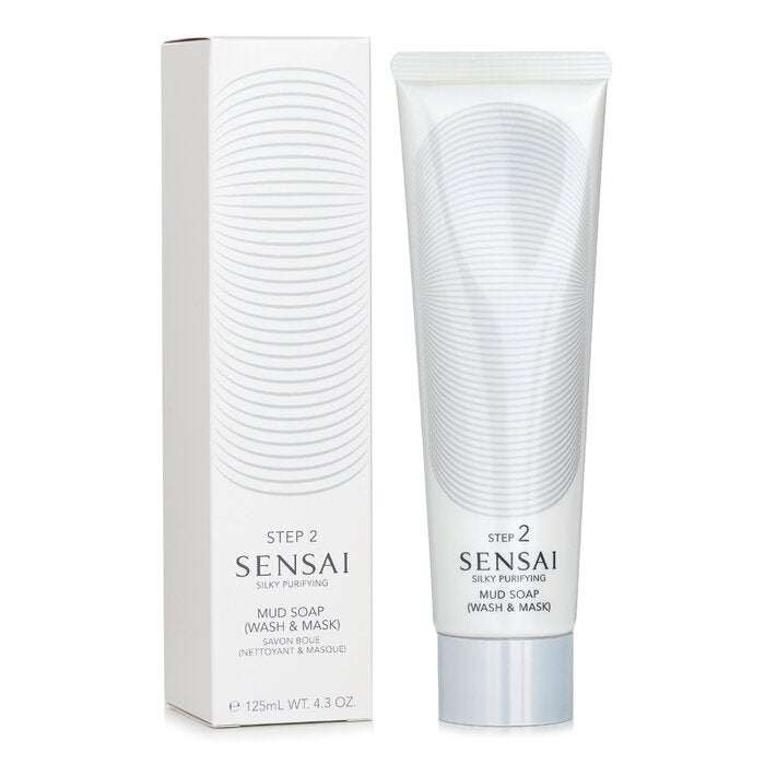 Kanebo Sensai Silky Purifying Mud Soap - Wash & Mask (New Packaging) 125ml