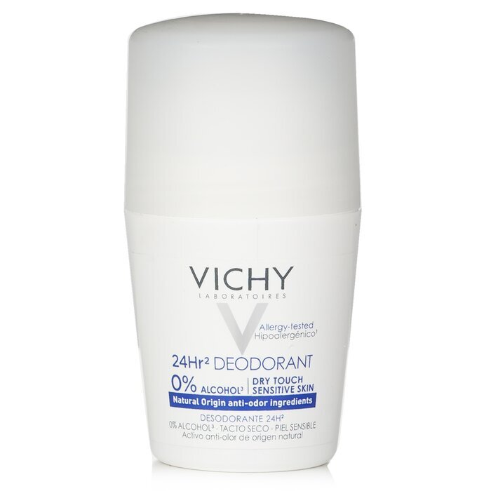 Vichy 24Hr Deodorant Dry Touch Roll-On (For Sensitive Skin) 50ml