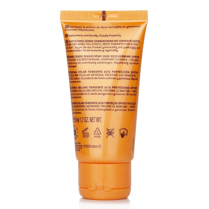 Nuxe Sun Melting Cream High Protection For Face SPF 50 50ml