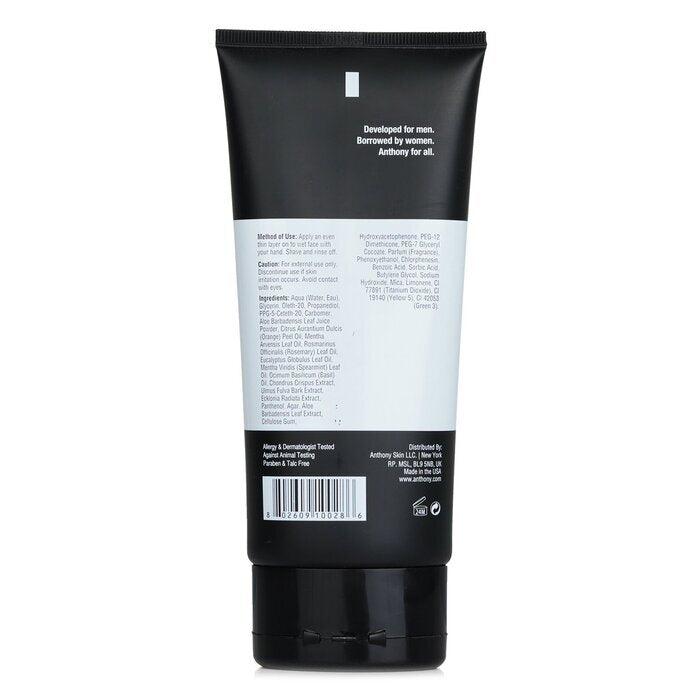 Anthony Logistics For Men Shave Gel (Sensitive Skin) 177ml