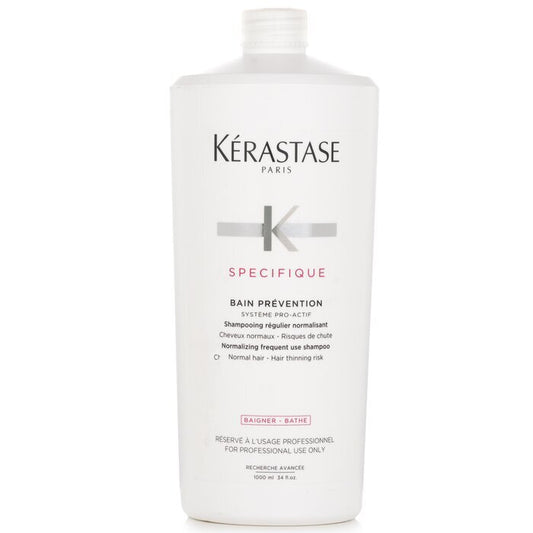 Kerastase Specifique Bain Prevention Shampooing Normalisant Usage Fréquent (Cheveux Normaux - Risque de Chute) 1000ml/34oz