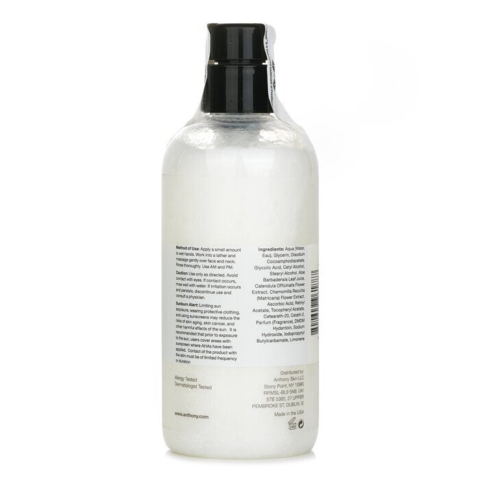 Anthony Logistics For Men Glycolic Facial Cleanser 473ml