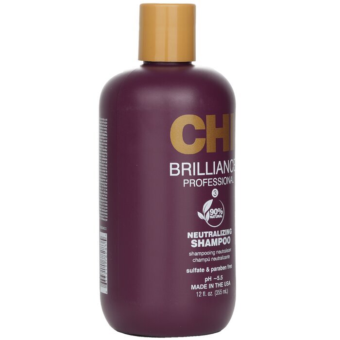 CHI Deep Brilliance Shampooing Neutralisant Olive & Monoi 355ml/12oz