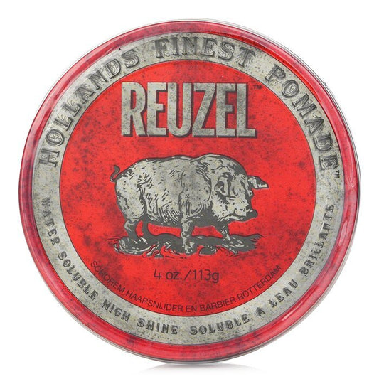 Reuzel Pomade Rouge (Soluble dans l'eau, Brillance élevée) 113g/4oz