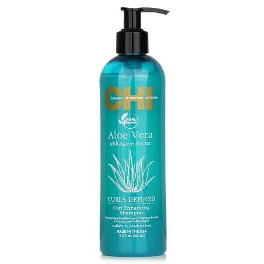 CHI Aloe Vera with Agave Nectar Curls Defined Curl Enhancing Shampoo 340ml