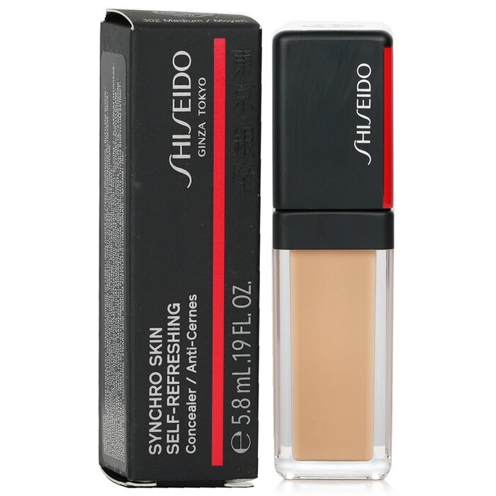 Shiseido Synchro Skin Self Refreshing Concealer - 302 Medium (Balanced Tone For Medium Skin) 5.8ml