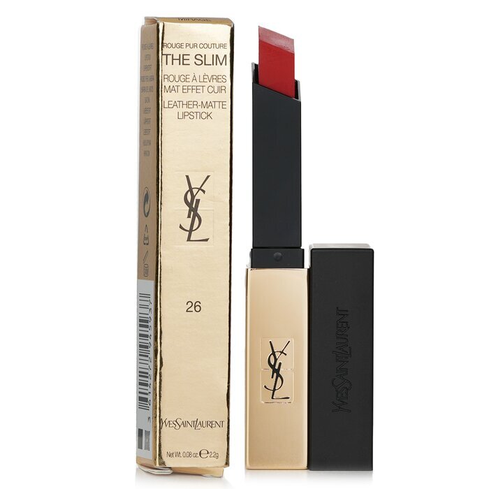 Yves Saint Laurent Rouge Pur Couture The Slim Leather Matte Lipstick - 26 Rouge Mirage 2.2g
