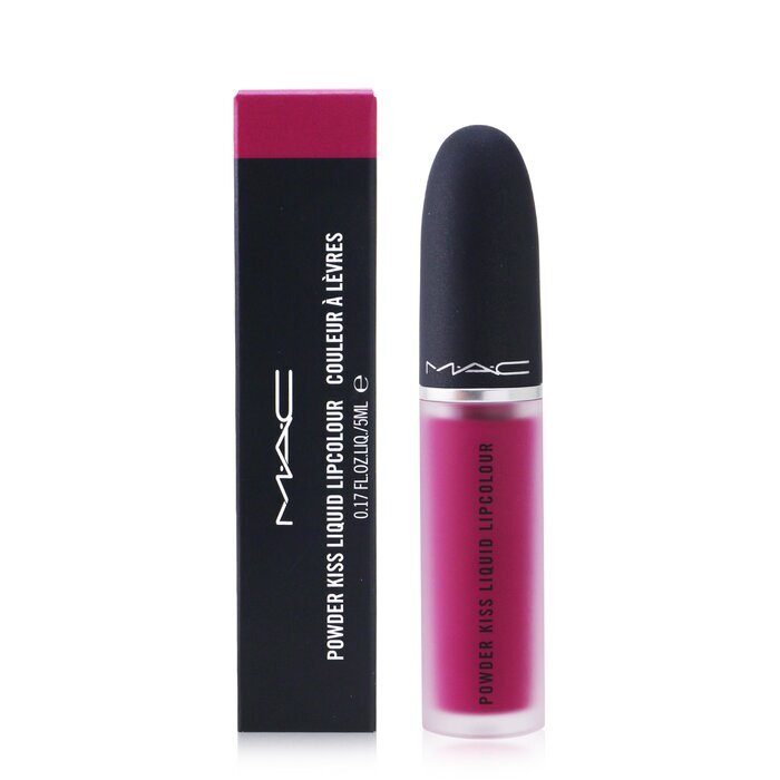 MAC Powder Kiss Liquid Lipcolour - 986 Make It Fashun! 5ml