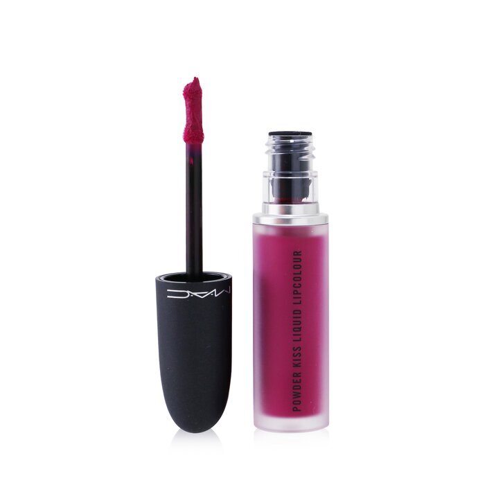 MAC Powder Kiss Liquid Lipcolour - 986 Make It Fashun! 5ml