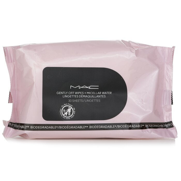 MAC Gently Off Wipes + Micellar Water 30wipes
