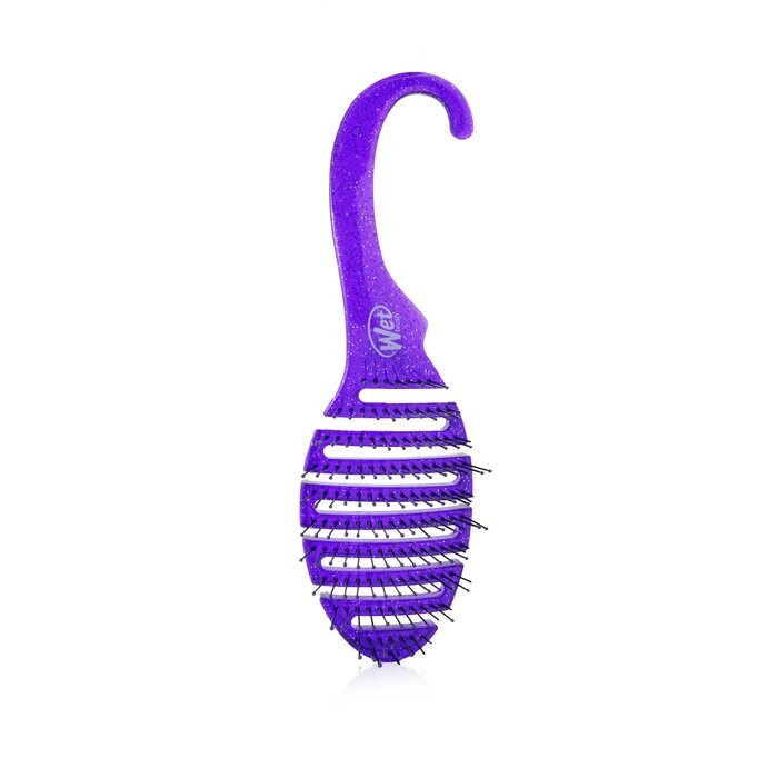 Wet Brush Shower Detangler - Purple Glitter 1pc