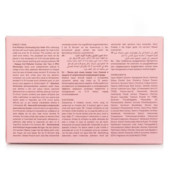 MZ Skin Anti-Pollution Illuminating Eye Masks 5x 3g