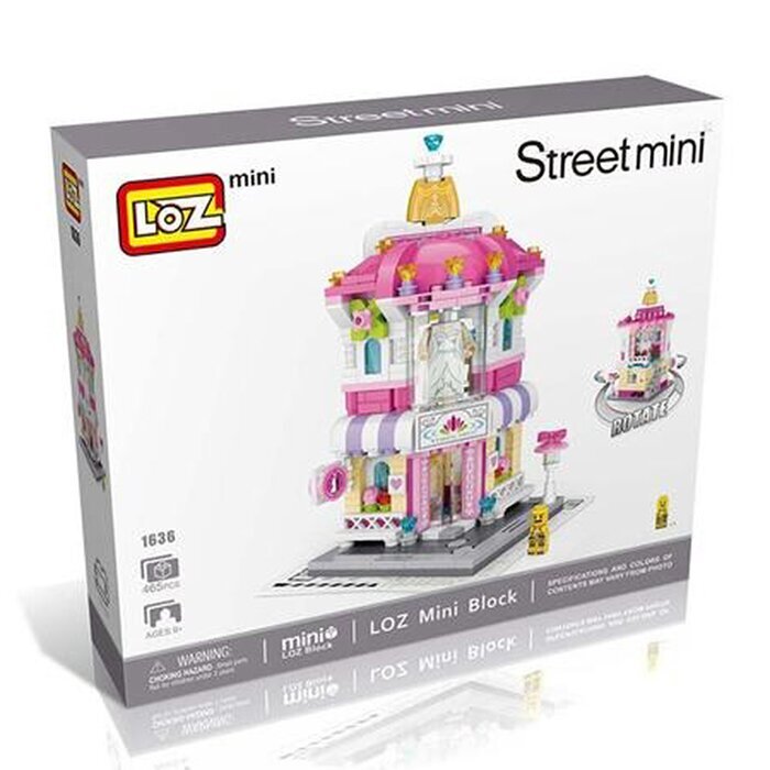 LOZ Mini Blocks - BridaShop Building Bricks Set 19.5x16.5x4.5cm