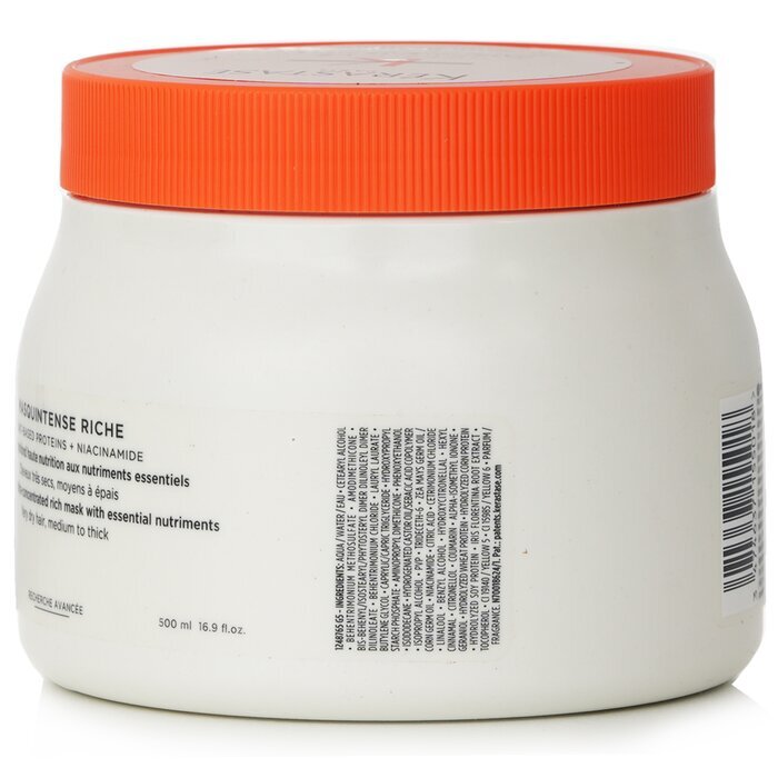Nutritive Masquintense Riche Deep Nutrition Ultra Concentrated Rich Mask With Essential Nutriments 500ml