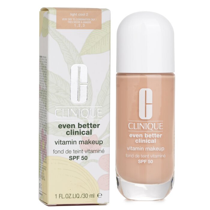Clinique Even Better Clinical Vitamin MakeUp Foundation SPF 50 - 2 Light Cool 30ml