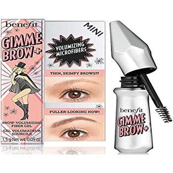 Benefit Gimme Brow+ Mini Brow-volumizing Fiber Gel #3 Neutral Light Brown 1.5g
