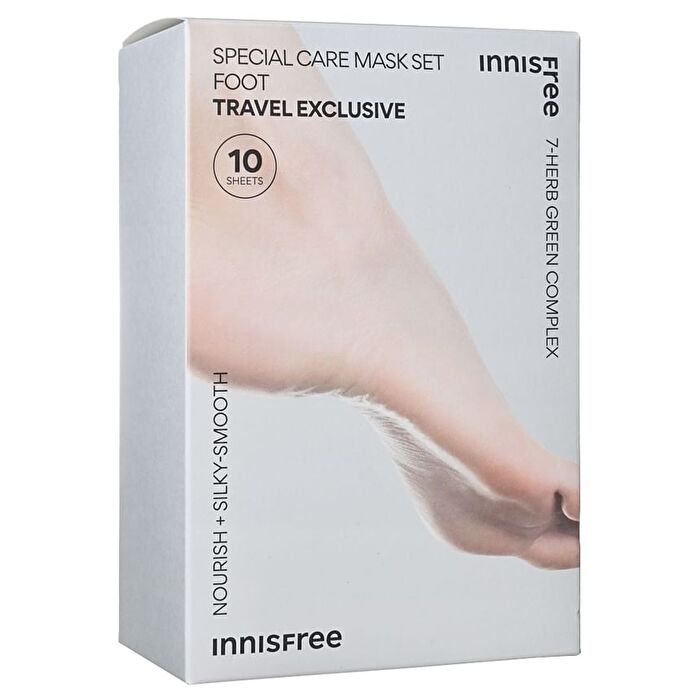 Innisfree Special Care Mask Set Foot Travel Exclusive 20ml x 10sheets