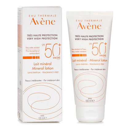 Avene Very High Protection Mineral Lotion SPF 50+ (For Intolerant Skin) 100ml