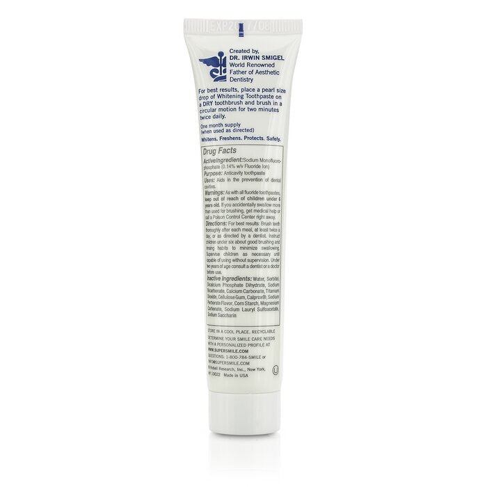 Supersmile Professional Whitening Toothpaste - Original Mint 40g