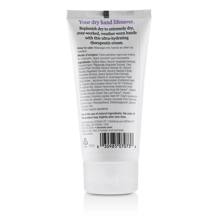 Derma E Vitamin E Lavender & Neroli Therapeutic Moisture Shea Hand Cream 56g