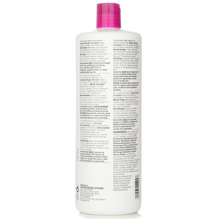 Paul Mitchell Super Strong Shampoo (Strengthens - Rebuilds) 1000ml