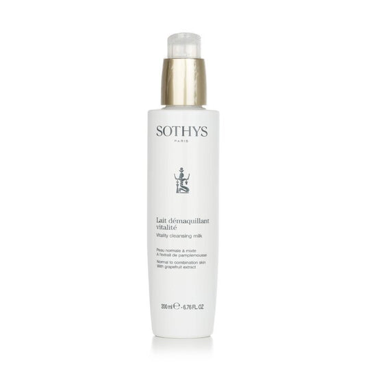 Sothys Vitality Cleansing Milk - For Normal to Combination Skin, With Grapefruit Extract 200ml