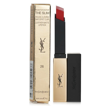 Yves Saint Laurent Rouge Pur Couture The Slim Leather Matte Lipstick -  26 Rouge Mirage 2.2g