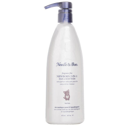 Noodle & Boo Newborn 2-in-1 Hair & Body Wash - Fragrance Free 473ml