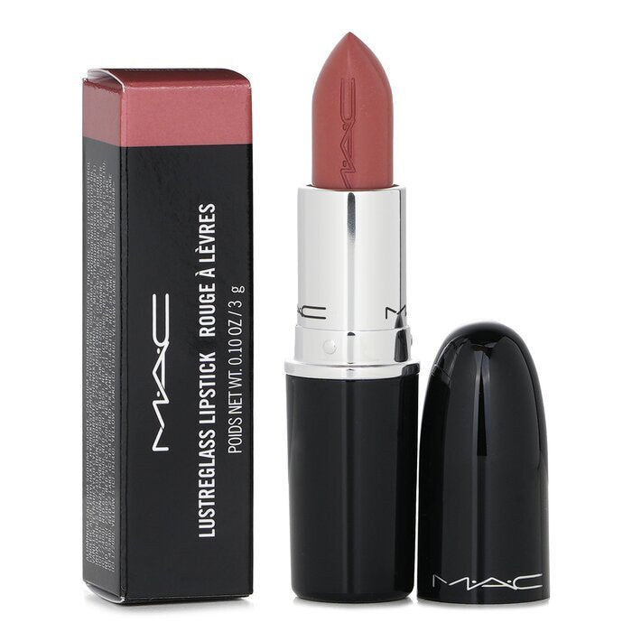 MAC Lustreglass Lipstick -  540 Thanks, It’s M.A.C! (Taupey Pink Nude With Silver Pearl) 3g
