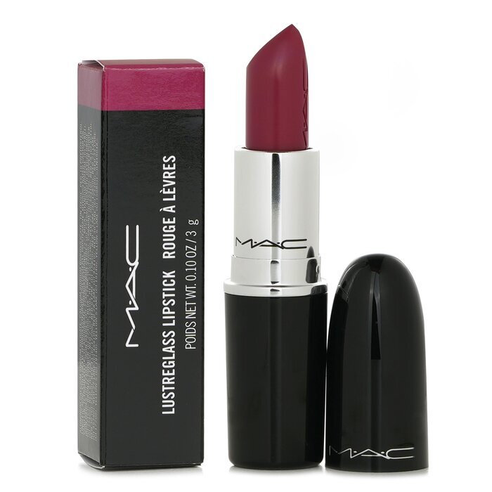 MAC Lustreglass Lipstick -  548 Beam There, Done That (Rosy Plum Pink) 3g