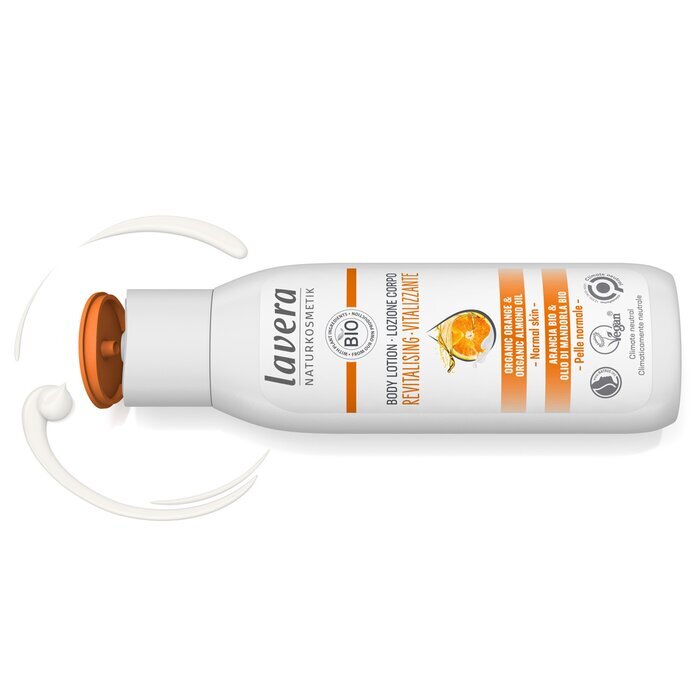 Lavera Body Lotion (Revitalising) - With Organic Orange & Organic Almond Oil - For Normal Skin 200ml/7oz