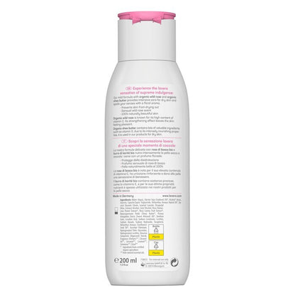 Lavera Body Lotion (Delicate) - With Organic Wild Rose & Organic Shea Butter - For Normal To Dry Skin 200ml