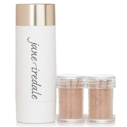 Jane Iredale Amazing Base Loose Mineral Powder SPF 20 Refillable Brush (1x Brush, 2x Refills) - Riviera 2x2.5g