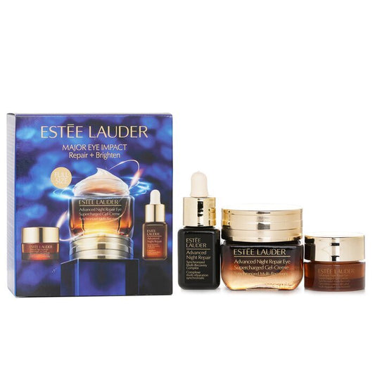 Major Eye Impact Trio Repair + Brighten Skincare Set: ANR Eye Supercharged Gel Cream ( + 5ml) + Repair Serum 7ml 15ml