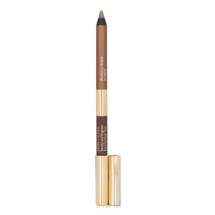 Estee Lauder Smoke And Brighten Kajal Eyeliner Duo -  Dark Chocolate / Rich Bronze 0.5g