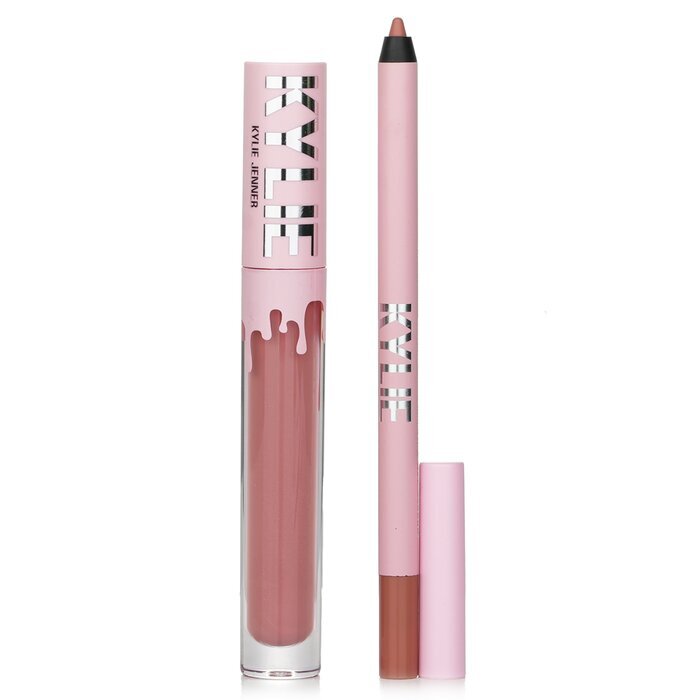 Kylie By Kylie Jenner Velvet Lip Kit: Liquid Lipstick 3ml + Lip Liner 1.1g -  700 Bare 2pcs