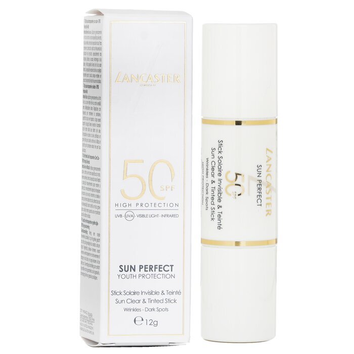 Lancaster Sun Perfect Youth Protection Sun Clear & Tinted Stick SPF50 12g