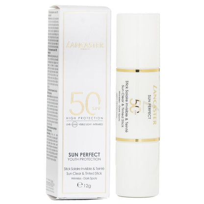Lancaster Sun Perfect Youth Protection Sun Clear & Tinted Stick SPF50 12g