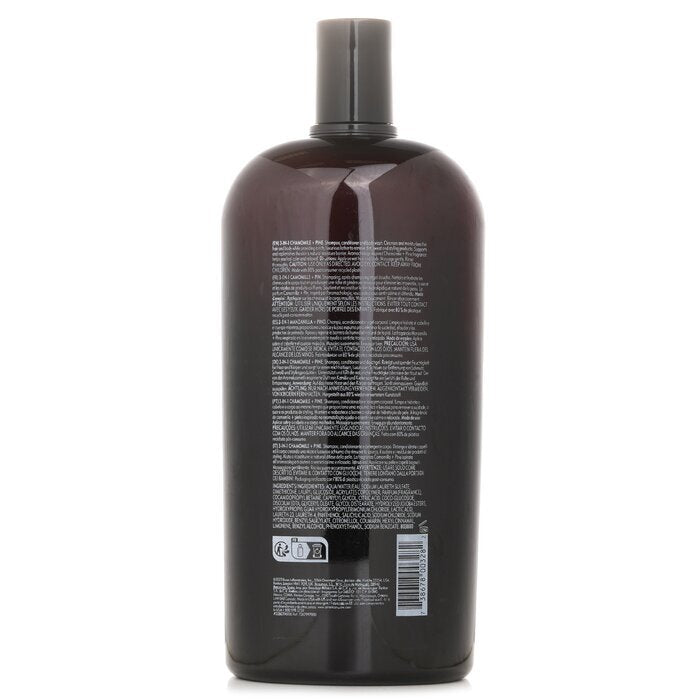 American Crew 3-in-1 Chamomile + Pine Shampoo,  Conditioner And Body Wash 1000ml