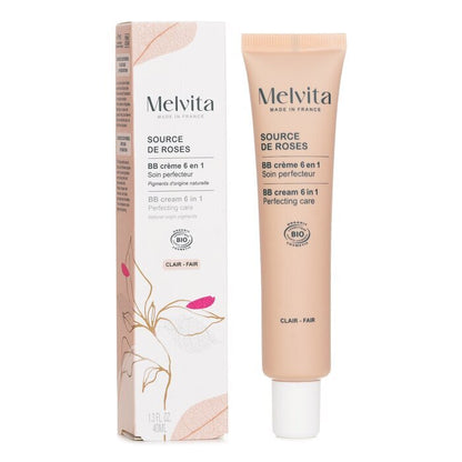 Melvita Source De Roses BB Cream 6 In 1 Perfecting Care -  Clair Fair 40ml