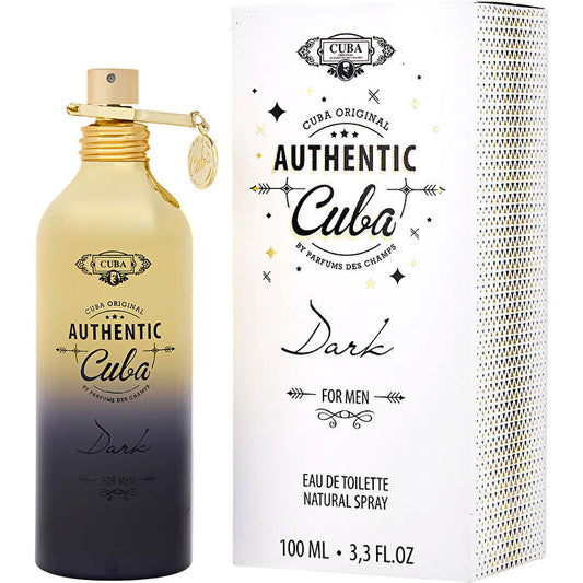 Fragluxe Cuba Authentic Dark Eau De Toilette Spray 100ml/3.3oz