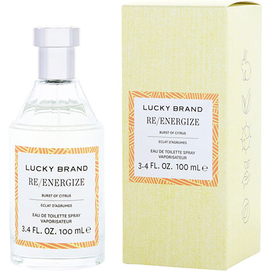 Lucky Brand Re/energize Eau De Toilette Spray 100ml/3.4oz