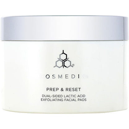 CosMedix Prep & Reset Dual Sided Lactic Acid Exfoliating Facial Pads 25 Pads